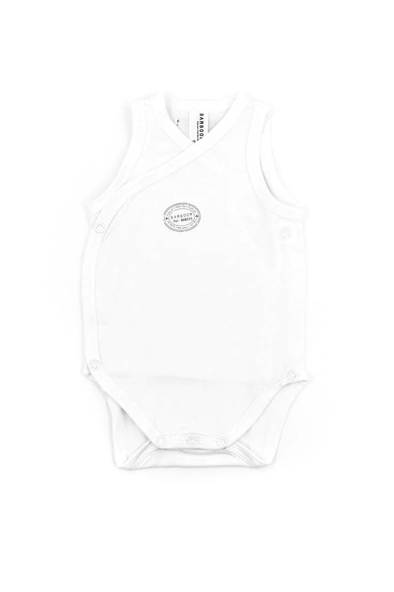 Body canottiera bianco Bamboom
