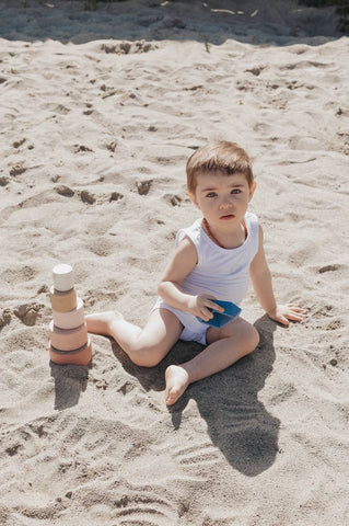 Body canottiera bianco Bamboom