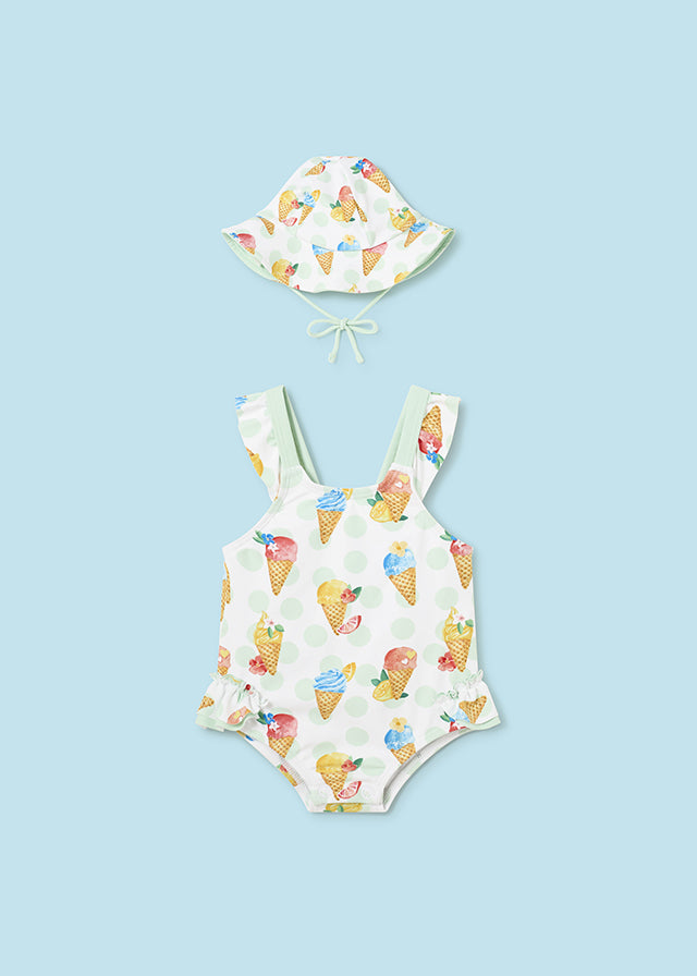Costume con cappello newborn