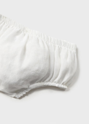 Abito chiffon bianco New  Born