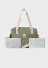 Borsa passeggino trapuntata con accessori
