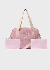 Borsa passeggino trapuntata con accessori