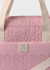 Borsa passeggino trapuntata con accessori