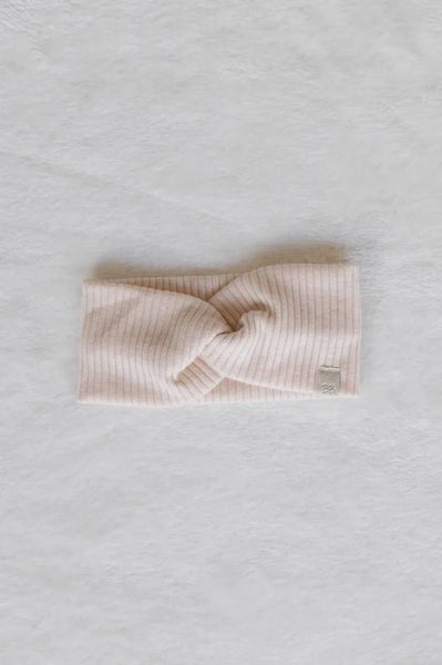 Fascia Per Capelli Intrecciata 5 Fili Elastica - Marrone Albicocco - Accessorio Donna TOECWEGR