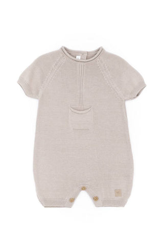 Pagliaccetto con tasca - Linea Knitted Bamboom