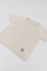 Maglia righe con pantaloncini - Linea Knitted Bamboom