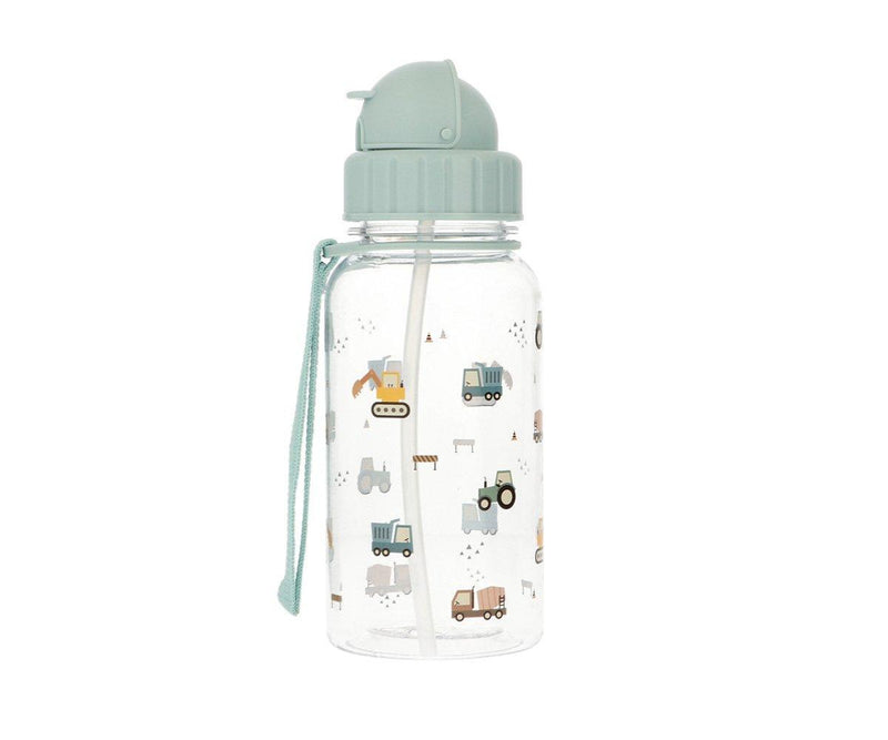 Borraccia fantasia con cannuccia 500 ml