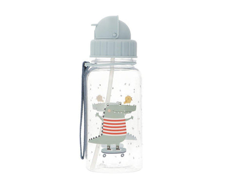 Borraccia fantasia con cannuccia 500 ml