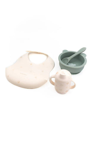 First meal set- set pappa in silicone Bamboom
