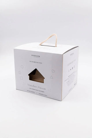 Puzzle casetta in legno Bamboom