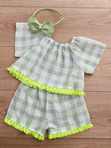 Completo bambina con nappine