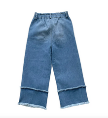 Jeans in denim blu