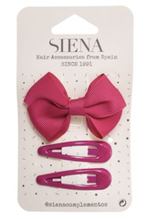 Set di tre mollette bambina - tanti colori disponibili