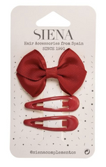 Set di tre mollette bambina - tanti colori disponibili