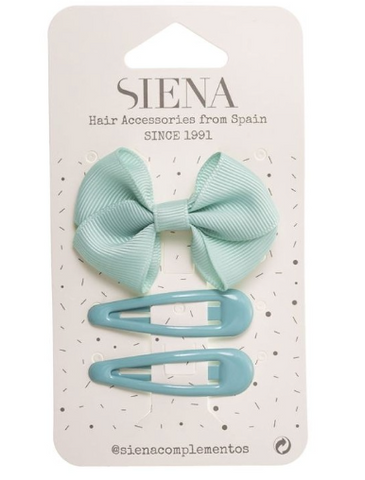 Set di tre mollette bambina - tanti colori disponibili