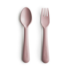 Set posate forchetta e cucchiaio di Mushie