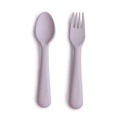 Set posate forchetta e cucchiaio di Mushie