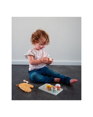 Set cupcake in legno
