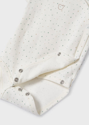 Body maniche corte a pois