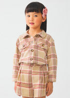 Overshirt quadri flanella