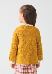 Cardigan tricot traforato