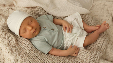 Body verde in cotone organico