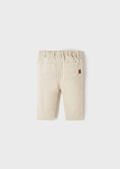 Pantalone chino lungo pietra