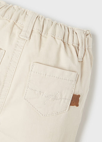 Pantalone chino lungo pietra