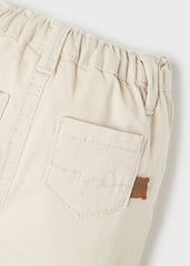 Pantalone chino lungo pietra