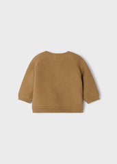Cardigan tricot marrone