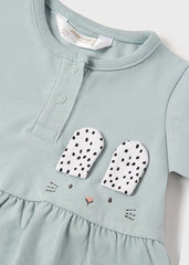 Completo ghettina e cappellino neonata