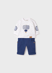 Completo pantalone lungo e felpa bambino
