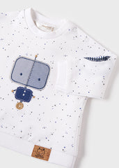 Completo pantalone lungo e felpa bambino