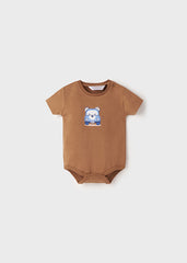 Body orsetto manica corta neonato