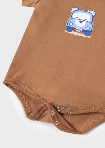 Body orsetto manica corta neonato