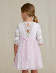 Abito tulle combined bambina