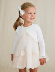 Bolerino in maglia bambina
