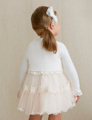 Bolerino in maglia bambina