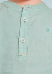 Completo camicia e bermuda a righe