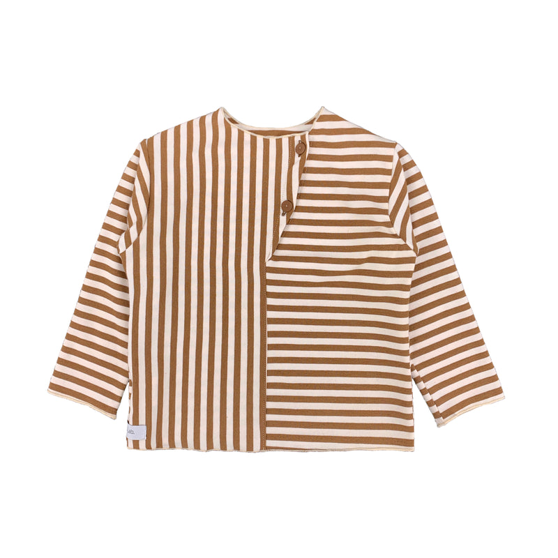 Maglia millerighe con bottoncini
