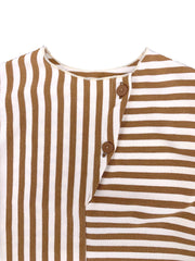 Maglia millerighe con bottoncini