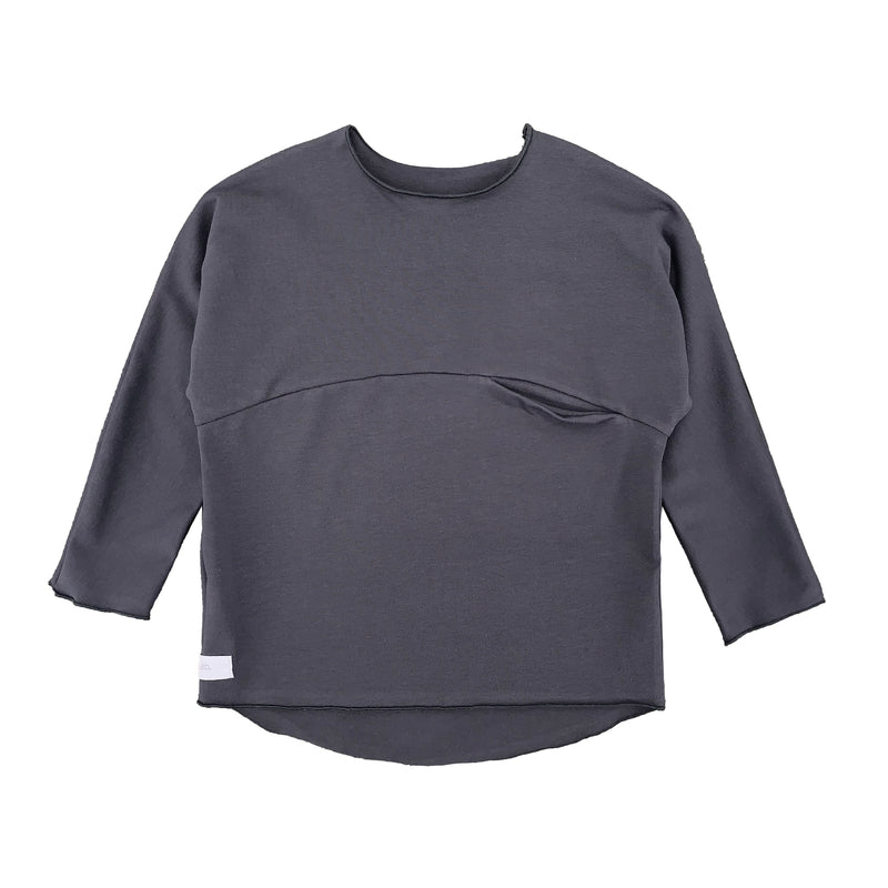 Maglia curva grigio antracite