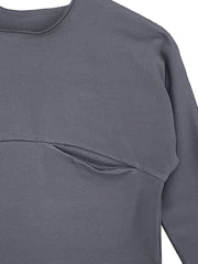 Maglia curva grigio antracite