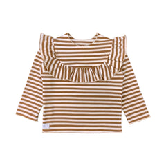 Maglia millerighe con volant