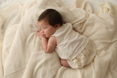 Completo canotta kimono e culotte in cotone organico