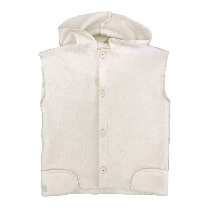 Gilet Street agnellino panna
