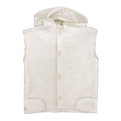 Gilet Street agnellino panna