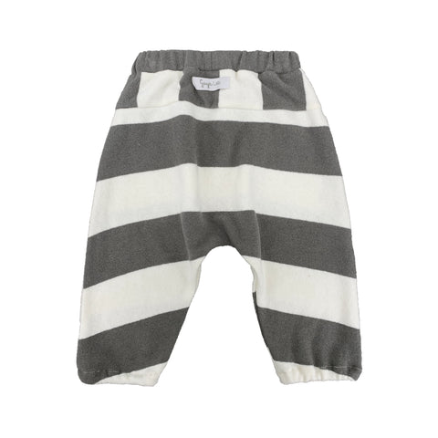 Pantalone tasconi maxiriga grigia
