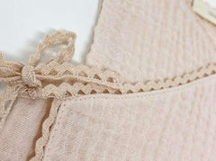 Completo canotta kimono e culotte in cotone organico