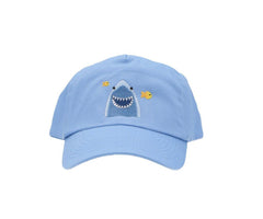 Cappello con visiera squalo